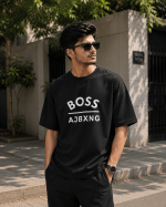 Boss | Black Drop Shoulder